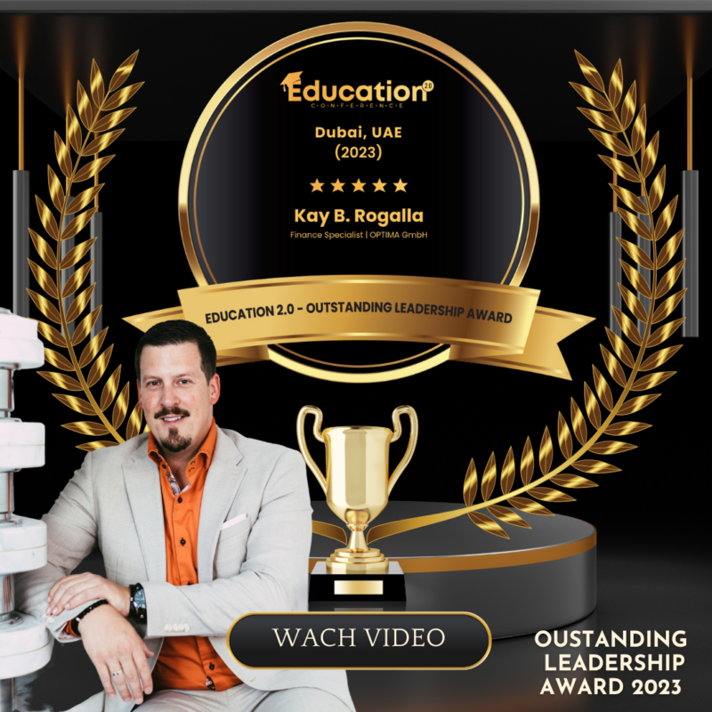 Award-Season: Dankbar für die Anerkennung meiner Arbeit rund um Vermögensarchitektur und Finanzbildung. 🏆