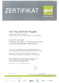 Weiterbildungsstandard “Gut beraten”