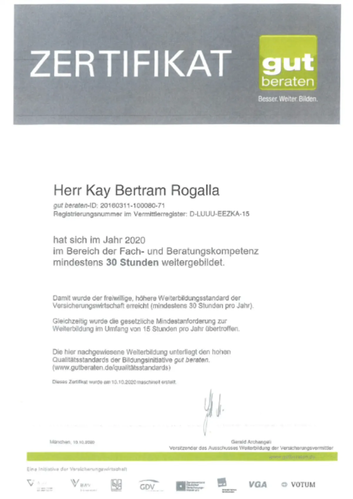– Kay B. Rogalla – Kay B. Rogalla